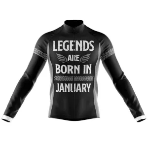 Legend are born in Long Sleeve Club Jersey (V1-JAN)