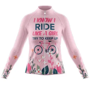 Like A Girl Long Sleeve Club Jersey (V5)